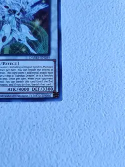 Yugioh Shooting Majestic Star Dragon DAMA-EN039 (Secret Rare) 1st Edition #Y133 - Image 5