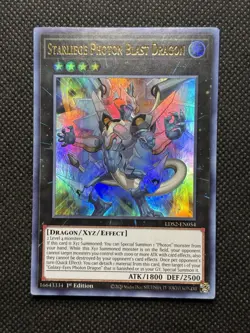 YuGiOh! - Starliege Photon Blast Dragon LDS2-EN054 Ultra Rare 1st Edition NM - Image 1