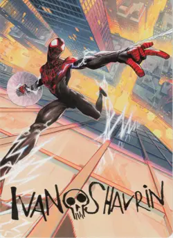 Ultimate Spider-Man Art Card (Gold-Stamped Signature) S Art Series: Marvel's Spi - Image 1