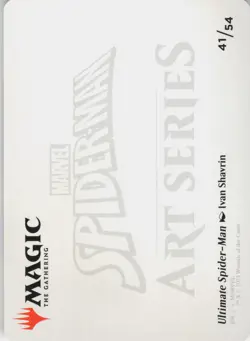 Ultimate Spider-Man Art Card (Gold-Stamped Signature) S Art Series: Marvel's Spi - Image 2