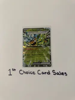 Teal Mask Ogerpon ex 025/167 Double Rare Pokemon TCG Card - Twilight Masquerade - Image 1