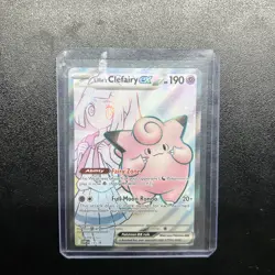 Lillie's Clefairy ex 195 SV: Scarlet & Violet Promo Cards NM - Image 1