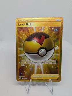 Level Ball Secret GOLD 181/163 Swsh05: Battle Styles Pokemon TCG Holo Card - NM - Image 1