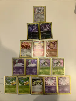 15 Pokemon Cards - Legendary Treasures: Radiant Collection - Eevee Etc - Image 1