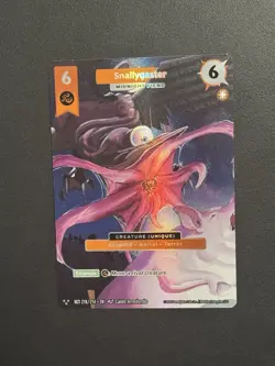 2025 Metazoo Snallygaster 3 Star Alternate Art card rare 218/214 Base Set - Image 1