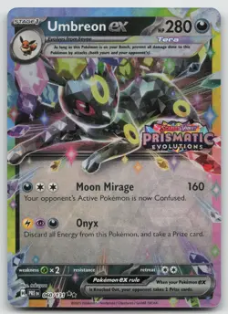 Umbreon ex - (Prismatic Evolutions Stamp) Promo Miscellaneous Cards & Products 0 - Image 1