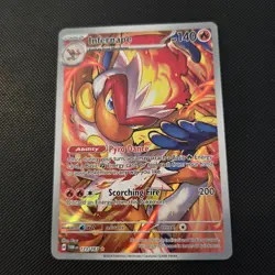 Pokemon Card - Infernape Twilight Masquerade Illustration Rare 173/167 - M/NM - Image 1