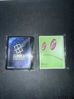 Official Card Sleeves EX Space Black + Haro GUNDAM BANDAI FEST - Image 1