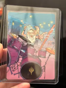 Gwen Stacy Art Card GOLD STAMPED (34/54) Art Series: Marvel's Spider-Man Regular - Image 1