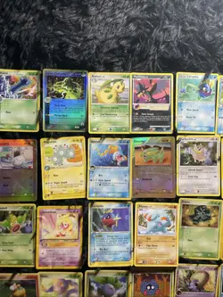 Meganium Unseen Forces Stamped Pokemon Card Mixed Lot 40 Cards Dratini Frontiers - Image 3