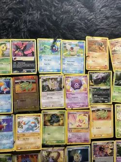 Meganium Unseen Forces Stamped Pokemon Card Mixed Lot 40 Cards Dratini Frontiers - Image 4