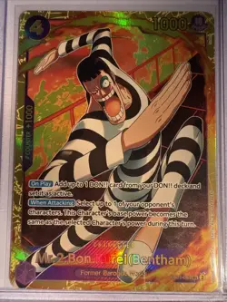 Mr.2 Bon Kurei (Bentham) Bon Clay EB01-061 One Piece Card TCG PRB02 (Reprint) - Image 1
