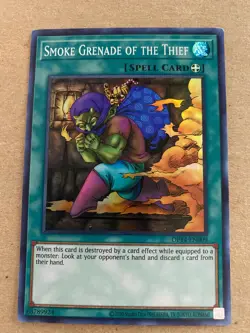 Yugioh - Smoke Grenade of the Thief - NM - Free Holographic Card - Image 1