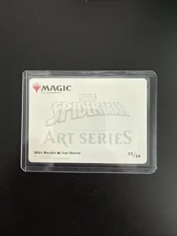 Miles Morales Art Card (Gold-Stamped Signature) Art Series: Marvel's Spider-Man - Image 2
