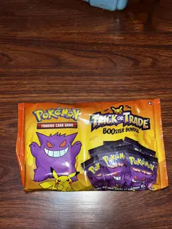 Nintendo Pokemon TCG BOOster Gengar Trick Or Trade Bundle - 120 Cards 820650850783 - Image 1