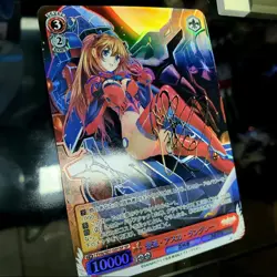 DIY Asuka Langley Evangelion SP Card Weiss schwarz EVA/S01-D01SP Signed TCG - Image 2