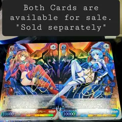 DIY Asuka Langley Evangelion SP Card Weiss schwarz EVA/S01-D01SP Signed TCG - Image 5