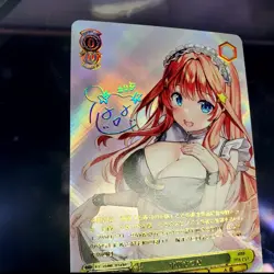 DIY Weiss Schwarz Itsuki Nakano Quintessential Quintuplets Signed SP Card TCG - Image 3