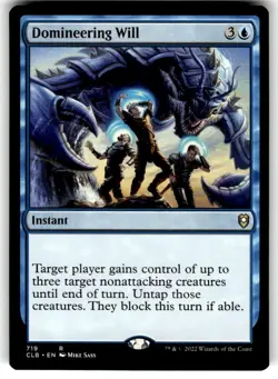 Domineering Will Commander Legends: Battle for Baldur's Gate Regular MTG - Image 1