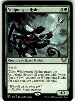 Whiptongue Hydra Commander: Kamigawa: Neon Dynasty Regular MTG - Image 1