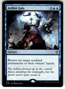 Aether Gale Commander Legends: Battle for Baldur's Gate Regular MTG - Image 1