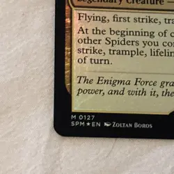 MTG Cosmic Spider-Man Marvel's Spider-Man Regular 127 Foil - Image 4