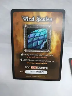 Lot Of (4) Wow TCG Crafting Material Cards *Expired Codes* - Image 3