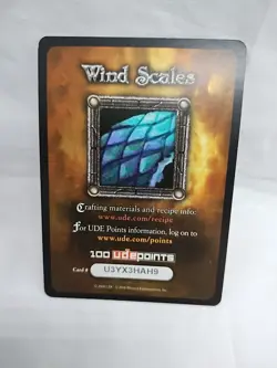 Lot Of (4) Wow TCG Crafting Material Cards *Expired Codes* - Image 4