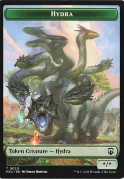 Hydra // Boar Double-Sided Token regular T - Commander: Modern Horizons 3 #20 // - Image 1