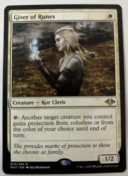 Giver of Runes Modern Horizons Regular Rare Creature #013/254 - Image 1