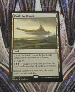 MTG - Castle Locthwain - Commander Legends: Battle for Baldur's Gate - Rare -NM - Image 1