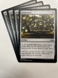 4x Brainstone - NM/M - Modern Horizons 2 MTG Magic the Gathering - Image 1