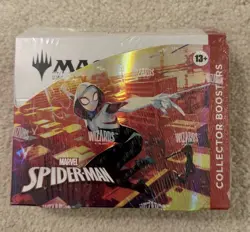 Magic The Gathering MTG Marvel’s Spider-Man Collector Booster Box New & Sealed - Image 1