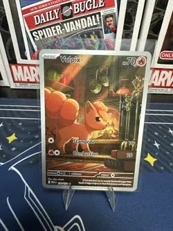 Pokemon TCG Vulpix 138/132 Mega Evolution Near Mint Condition - Image 1