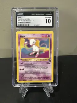 CGC 10 - 2000 Mew 8 Black Star Promo Non Holo - ENG Pokemon League - Image 1