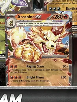 Pokemon TCG Tera Team Premium Collection Ex 9 Card Packs Double Rare Foils - Image 3