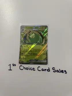 Pokemon Sinistcha ex 023/167 Twilight Masquerade Double Rare Holo NM - Image 1