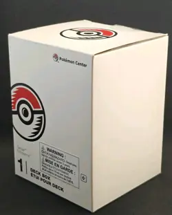 Pokemon Center - TCG Deck Buddies: Gengar Deck Box - New & Unopened Sealed - Image 3