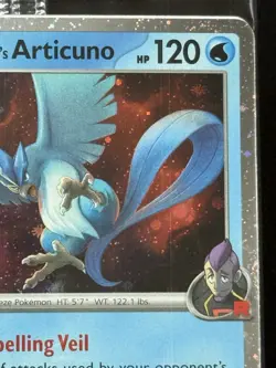 Team Rocket's Articuno 051/182 Best Buy Promo - Pokemon TCG: Destined Rivals NM - Image 3