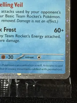 Team Rocket's Articuno 051/182 Best Buy Promo - Pokemon TCG: Destined Rivals NM - Image 4