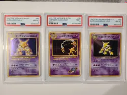Pokemon Near Complete Base Set Jungle Fossil Rocket Both Gym All 4 Neo READ PSA - Image 5