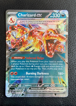 Charizard ex - 054/091 Paldean Fates (Pokemon) Double Rare - Image 1