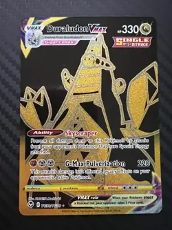 Pokemon TCG Duraludon VMAX TG30/TG30 Silver Tempest Gold Secret Rare NM - Image 1