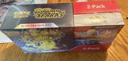 Pokemon TCG Scarlet and Violet Surging Sparks Elite Trainer Box Factory Sealed. - Image 2