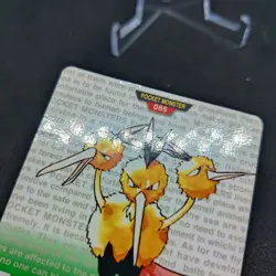 (MP) Dotrio No.85 Pokemon Carddass Vending Green 1996 Monsters Collection - Image 2