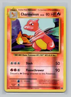 Reverse Holo Charmeleon #10/108 Uncommon XY - Evolutions Pokemon - Image 1