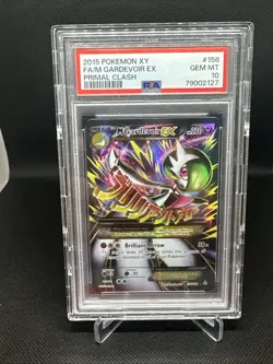 2015 Pokemon XY Full Art/M Gardevoir Primal Clash PSA 10 POP 10 - Image 1