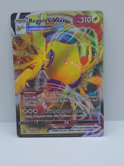 Pokemon Regieleki VMAX 058/195 Swsh12: Sword & Shield-Silver Tempest Holo - Image 1
