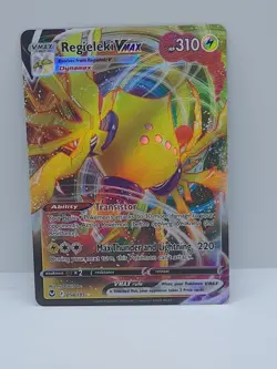 Pokemon Regieleki VMAX 058/195 Swsh12: Sword & Shield-Silver Tempest Holo - Image 2