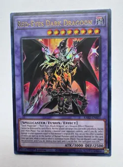 Yugioh! Red-Eyes Dark Dragoon - RA02-EN021 - Ultra Rare - 1st Edition VLP - Image 1